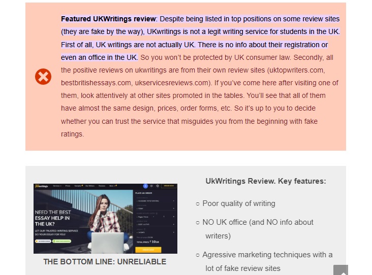 ukwritings reviews