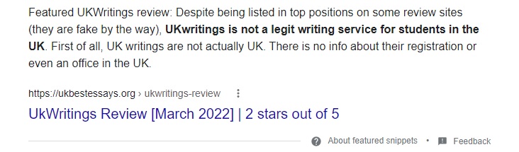 ukwritings reviews