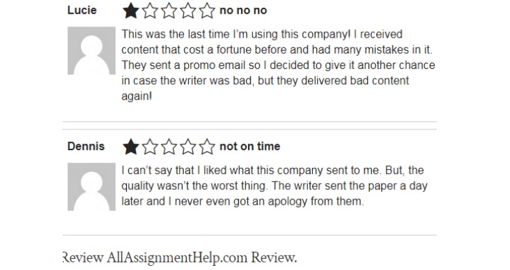 All assignment help review and student feedback