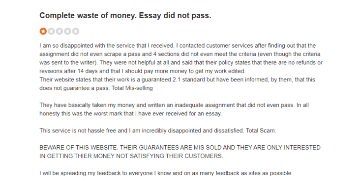 custom essays review