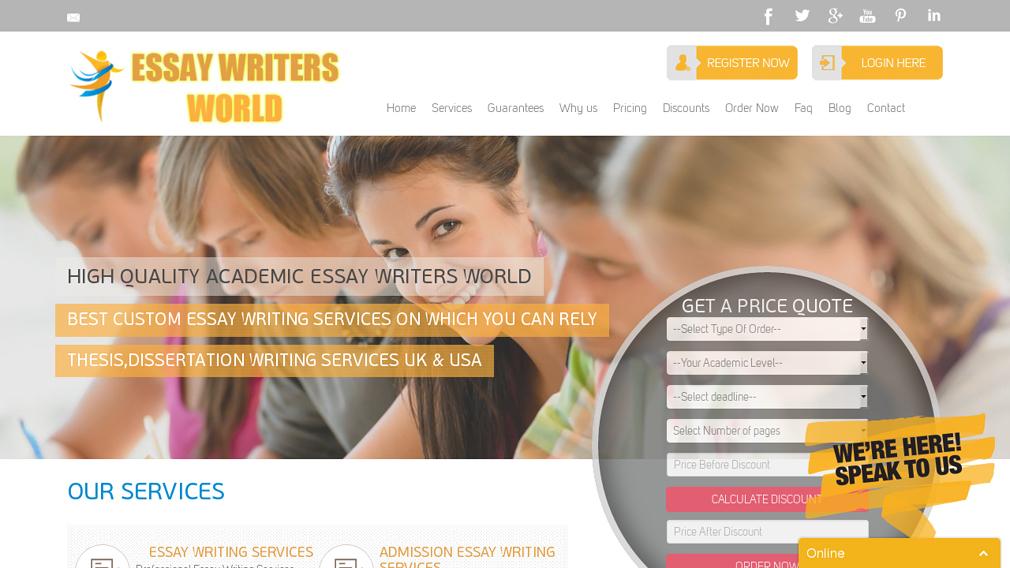 Essaywritersworld.com