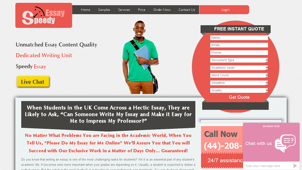 Speedyessay.co.uk