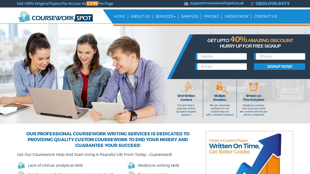 Courseworkspot.co.uk