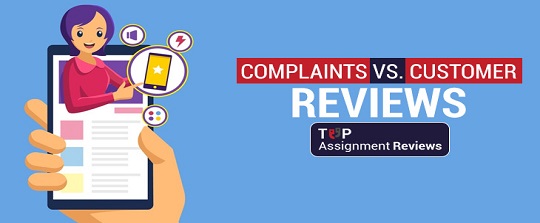 Complaints vs. Customer Reviews
